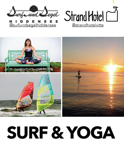 Surf & Yoga auf Hiddensee — 16. September bis 19. September