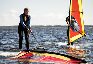 windsurfen lernen auf der insel hiddensee